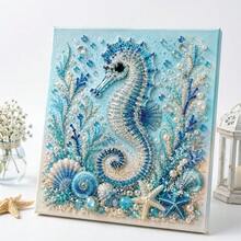 Set Dekorasi Gantung DIY Seni Mutiara Laut, Kit Manik-Manik Rhinestone Berbentuk Khusus Buatan Tangan, Dekorasi Gantung Dinding Jendela Gaya Pesisir, Set Seni Buatan Tangan Kreatif, Cocok untuk Pecinta Kerajinan, Hadiah Dekorasi Rumah dan Kantor - Set - View 19