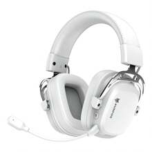 XUNFOX TM10 2.4G/Wired/Bluetooth/3.5 Audio Quad-Mode Wireless Gaming Headset 300g Lightweight Detachable Microphone 53mm Large Dynamic Driver Unit FPS Sound Effects 800mAh Long Battery Life 10ms Response - View 3