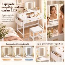 Vanities & Vanity Benches - White - View 7