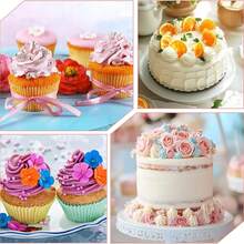 12pcs Piping Tips Bag + 1pc White Connector Stainless Steel Multi-Pattern Piping Tip Set With Converter Home Baking Cake Cupcake Cream Piping Tools Multi-Size Extrusion Tips Cookies Macarons DIY Dessert Decoration Baking Accessories Full Set - View 4