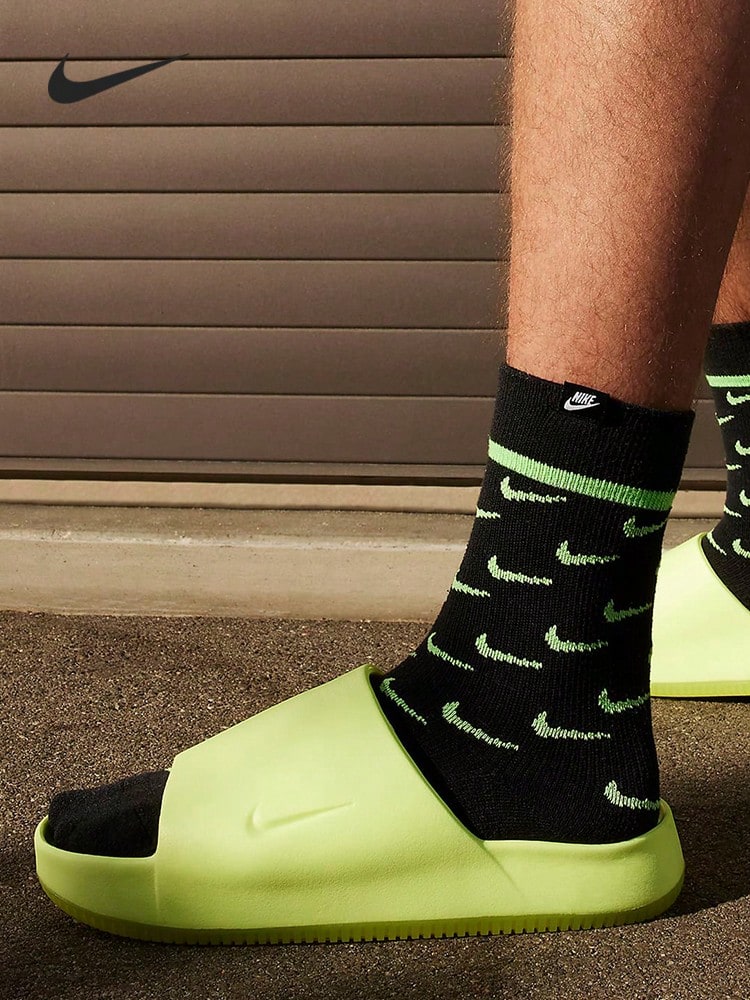 Nike 2024 New Men's Thick Sole Wear-Resistant Sports Slide Sandals FD4116-700 - FD4116-700 - View 1