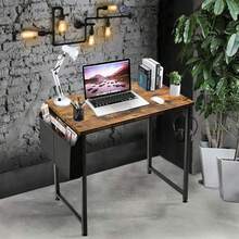 Home Office Desks - Brown - View 6