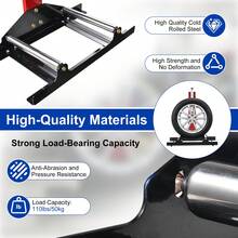 Wheel Detailing Stand | 360 Rolling | Heavy Duty Steel Automotive Wheel Detailing Stand | for Tire Shine Application, Ceramic Coating Prep, Rim Cleaning - A - Übersicht 8