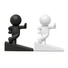 1pc Suit Man Doorstop, 3D Printed Doorstop, Unique Creative Gift, Multifunctional Decorative Ornament, And An Excellent Accent For Modern Home And Spaces. A Perfect Choice For Holiday Gifts And Stylish Art Pieces. - A - View 2