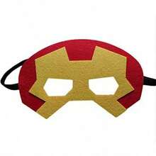 1set/6pcs New Model DIY Street Dance Mask, Felt Mask, Monochrome Eye Mask, Felt Eye Mask, Various Animal Cartoon Shaped Masks, Cartoon Shaped Masks - Multicolor - View 5