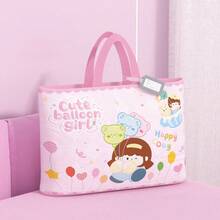 Large Capacity Portable Carrying Bag, Designed For Kindergarten Students, Can Hold Bedding And Blankets, Comes With 1 Luggage Tag - Multicolor - View 8