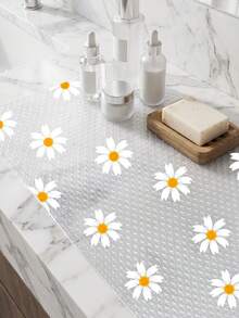 1 Roll Of Fresh Daisy Pattern Padding, Odorless Drawer Padding, Non Stick, Waterproof, Dustproof, Made Of Lightweight EVA Plastic Material, Suitable For Drawers, Cabinets, Shelves, And Refrigerators. Multi Functional, Suitable For All Seasons. - Fresh Daisy Pattern - View 6