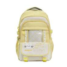 New Cute Cat Pattern Large Capacity Fashion Versatile Backpack Suitable For Multiple Occasions Back To School - Multicolor - View 10