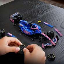 CADA-1:24 BWT ALPINE FORMULA ONE TEAM A525 Building Blocks Racing Car PIERRE GASLY Celebrity Style - Multicolor - View 7