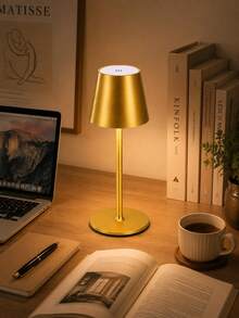 Modern Rechargeable LED Desk Lamp - Detachable Touch Control Night Light, Portable Wave Design, Rechargeable 1200mAh Battery - Dimmable, Touch Control Bedroom And Dining Atmosphere Night Light, Bedside Lamp, Couple Dinner - Bedroom, Dining Room, Atmosphere Decor Desk Lamp - Multicolor - View 10