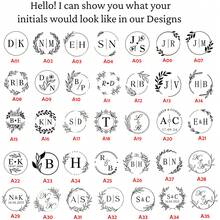 1 PC Custom Monogram Wedding Embosser -Custom Wedding Embosser Stamp,Personalized Embosser Stamp, Wedding Envelop Embosser, Napkin Embosser - Black - View 5