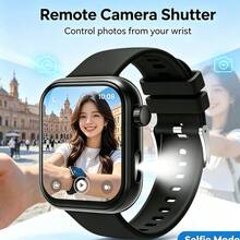 ZhiKexing Unisex Sports Smart Watch 1.83 Inch High Definition Display Screen, Outdoor Sports Flashlight, 260mAh Battery Capacity, Wireless Calling, Multiple Sports Modes, Music Playback, Weather Forecast And Other Functions, Suitable As Gift For Friends And Couples, Compatible With Android And IOS - View 3