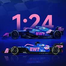 CADA-1:24 BWT ALPINE FORMULA ONE TEAM A525 Building Blocks Racing Car PIERRE GASLY Celebrity Style - Multicolor - View 4