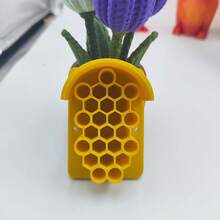 1pc Garden Beneficial Insect Shelter Insect Hotel, Small Bee Hotel, Outdoor Hanging Habitat, Insect Hotel, Suitable For Farm, Garden And Other Outdoor Areas - Multicolor - View 4