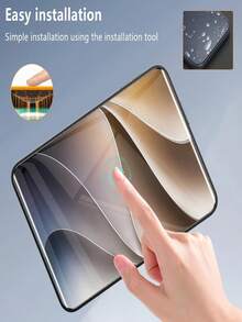 3 Packs Screen Protector Compatible Compatible With Iphone Duo Flexible TPU Film, HD Clear Bubble-Free Self-Healing, Support Fingerprint Unlock Protective Cover Film Compatible With Iphone Duo, Easy Installation - Clear - View 2