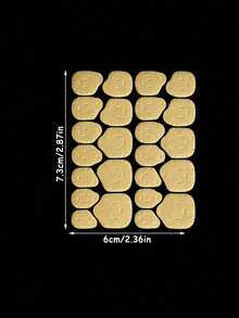 50/25/15/8/2pcs Double-Sided Glass Paper Nail Stickers, Dedicated Nail Glue Stickers, Waterproof Nail Patches, Super Strong Adhesion, Easy To Operate, Easy To Use - Multicolor - View 6