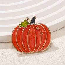 Christmas Multi-Style Alloy Brooch, Xmas Tree Wreath Bell Pumpkin Elf Lapel Pin, Drip Oil Decorative Brooch Pin, Aesthetic Jewelry For Jackets Scarves, Christmas Party Accessory & Gift - Multi-color - View 9