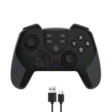 A Wireless Controller Compatible With Switch, Switch OLED, Switch Lite, PC. Features Bluetooth Connectivity, One-Button Wake-Up, NFC, Dual Vibration Motors, A Six-Axis Gyroscope, A 550mAh Battery, Turbo Mode, Macro Programming, An Ergonomic Design. - View 13