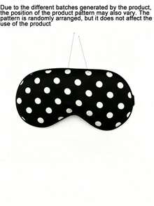 1 buah Masker Tidur Anti Cahaya Elastis Mirip Sutra Motif Polkadot, Masker Tidur Wanita Lembut dari Satin untuk Semalaman, Aksesori Rambut Natal, Suvenir Liburan Tak Terlupakan, Dekorasi Natal, Dekorasi Rumah Natal, Dekorasi Rumah Natal - Beraneka warna - View 8