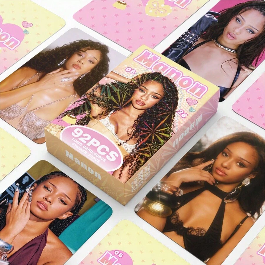 92pcs KATSEYE Global Girl Group Solo Member Star KP OP Merchandise LOMO Collection Cards Photocard