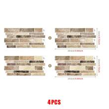 Realistic Stone Pattern On 3D Wall Panels, With A Three-Dimensional Texture Of 9.69 "* 4.72", Flexible Vinyl Tile Decals, And Self-Adhesive Interior Decoration For Kitchens, Bathrooms, And Corridors - B - View 21