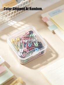 Colorful Safety Pins, Sturdy. Mixed Safety Pins Brooch Pins DIY Sewing Tools, Used For Jewelry Making Needlework Accessories, Insulated, Perfect For Crafts, Sewing And Various Tasks, As Well As Organizing Craft Supplies, Vibrant Storage, Sturdy Fasteners - Multi-color - View 8