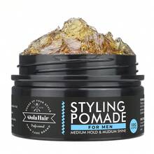 Dola Hair Men's Hair Styling Clay, Matte Finish Hair Pomade, Strong Hold & Natural Texture, Non-Greasy Styling Paste For Men, Adds Volume & Definition - Hair Pomade - View 2