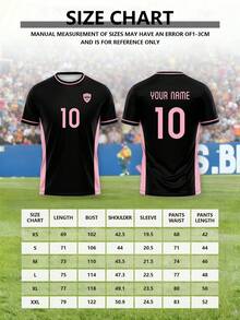 2026-27 Season Customized American Miami Football Jersey T-Shirt With Personalized LOGO, Number, Team Name And Player Name - Black - View 2