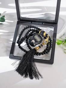 Exquisite Mini Ring Counter Set Tasbih, Portable Compact Lightweight Colorblock Minimalist Elegant Design, 0-99999 Middle Eastern Arabic Prayer Counter, People Counting, Multi-Purpose Counter - Multicolor - View 11