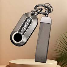 TPU Soft Shell Key Bag Key Chain Suitable For Fiat Smart Three-Button Car Key For Ducato 500 500L For Panda For Grande For Punto For Lancia For Musa - Fiat Model a - View 4