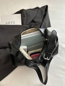 Large Tote Bag For Women New Fashion Design Shoulder Bag High-Quality Style - Black - View 4