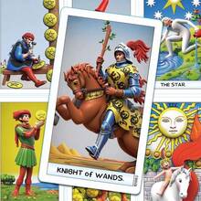 78pcs Tarot Cards For Beginners Smith-West Popular Learning Table Game Fortune Telling Toy - Multicolor - View 1