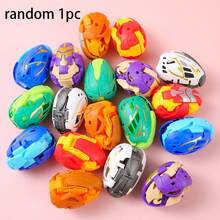 Tyrannosaurus Dinosaur Egg Transformable Twist New Pterosaur Transformable Dinosaur Egg Toy, Cool Birthday Party Favor, Classroom Prize, Christmas And Halloween Gift (Random) - Multicolor - View 11
