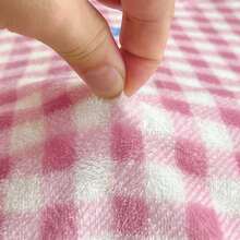 1pc Printed Flannel Fleece Blanket, High GSM Colorful Warm Soft Sofa Throw - Multicolor - View 4
