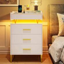 Nightstands - White - View 9