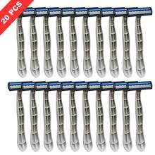 20pcs Men's Disposable Razors, Handle, Ideal For Travel, Business Trips, Outdoor Activities, Perfect Gift - MG-20PCS - View 7