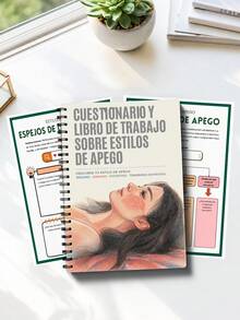 1PC Spanish-Version ATTACHMENT STYLES QUIZ Personal Reflection Journal For Understanding Attachment Patterns Emotional Needs Relationship Triggers Communication Styles And Stronger Connections - A5 - View 5