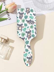 1pc Cartoon Koala Air Cushion Comb ABS Detangling Massage Brush Anti-Static Hair Care - Multicolor - View 11