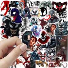 Hasbro 54pcs Venom Personalized Marvel Movie Stickers, Waterproof Decorative Decals For Planner, Skateboard, Luggage, Phone Case - Multicolor - View 4