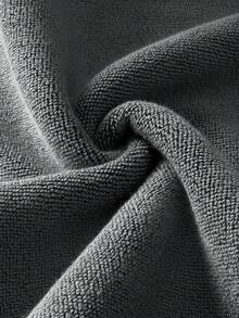DAJIANG 1-Piece Dark Grey Classic Luxury Bathroom Mat/Towel Set - Absorbent Cotton Hotel Spa Shower/Bathtub Mat [Non-Bathroom Rug] Door Mat Kitchen Mat/Carpet Home Decor Holiday Decorations Room Entrance Rug Hallway Rug, Fall/Winter Bedroom Decor Fall Decor Rug, Halloween And Thanksgiving Decorations - Dark Grey - View 9