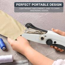 Máquina De Coser Manual, Mini Máquina De Coser Eléctrica Portátil Para Adultos Principiantes, Fácil De Usar, Adecuada Para Coser Ropa, Casa, Viajes, Bricolaje - A - Ver 5