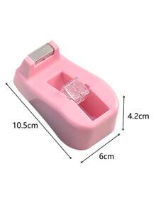 Macaron Color Tape Dispenser Set With Weighted Non-Slip Base, Suitable For Office, Crafting, Art Projects, Home Scrapbooking, School, Gift Wrapping And Package Delivery - Multicolor - View 4