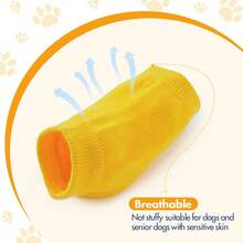 1 Pair Cute Dog & Cat Joint Protection Elbow Leg Warmers, Large Breed Pet Knee Guards For Golden Retriever Labrador Shepherd, Prevent Joint Wear - Multicolor - View 6