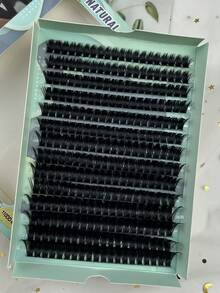 DD Curl Voluminous Thick Clumpy False Eyelashes, Dramatic Full Eyelashes, Suitable For Beginners - DD - View 4