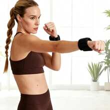 2PCS Adjustable Waterproof Silicone Wrist & Ankle Weights, Wearable Fitness Equipment, Portable Leg & Wrist Strength Training Gear - Multicolor - View 4