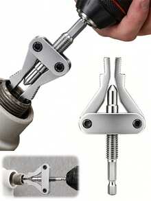 1pc Broken Pipe Extraction Tool, Damaged Pipe Thread Extractor, Drill Bit Broken Wire Remover, Rusted Faucet Broken Pipe Integrated Removal Tool, Easily Remove Broken Pipes From Holes, Effectively Remove Damaged Parts On Rusted Threads, Protect Walls And Existing Threads, Provide Convenient Broken Pipe Removal Service For Home Repair - A - View 11