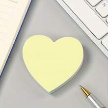 200 Sheets Multicolor Heart-Shaped Stickers, Cute Self-Adhesive & Removable Stickers For Office And School (50 Sheets Per Book) - one-size - View 7