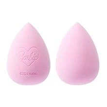 Miniso Barbie 3pcs Makeup Sponge Set, Soft Makeup Sponge Suitable For Liquid Foundation And Cream, Multi-Color Water Drop Shaped Makeup Blending Sponge, Suitable For Daily Makeup - Pink - View 9