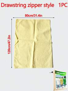 1pc Large White Plastic Plant Cover, Plant Insulation Cover With Zipper And Drawstring - Fruit Trees, Shrubs, Potted Plants Frost Protection Bag, Reusable Winter Plant Jacket, Winter Plant Care | Drawstring Closure Cover, Wind And Rain Protection Cover, Plant Protection Cover, Also Anti-Insect And Anti-Bird - [Zipper/Drawstring Lock Style] - View 27
