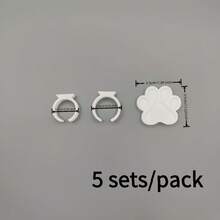 Mini Cat Paw Palette (1 Cat Paw Palette And 2 Different Sized Rings) - Creative Painting Palette, Perfect For Model Painting Enthusiasts And Artists, Convenient For Indoor And Outdoor Use - A - View 8
